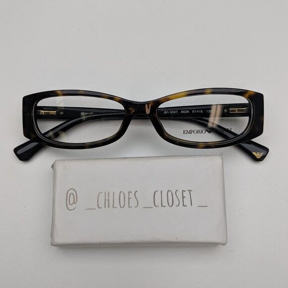 🕶️Emporio Armani EA3007 Eyeglasses 51/16/135 /ALH657🕶️ - Picture 1 of 8